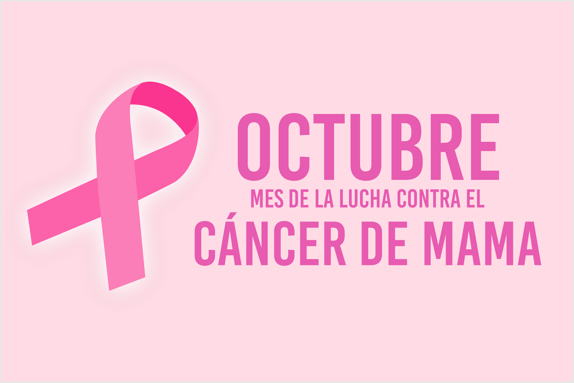 Octubre Mes Rosa Dedicado A Crear Conciencia Y Sensibilizaci N Sobre