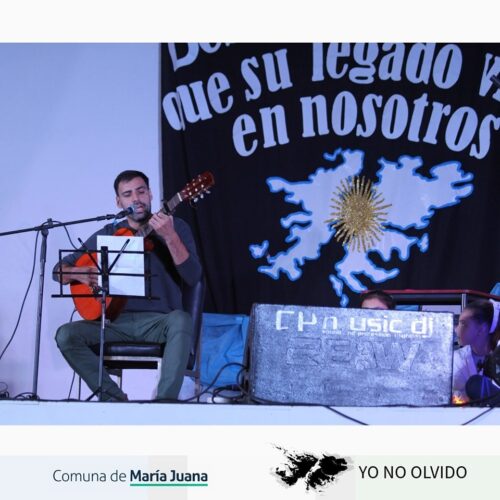 Emotivo homenaje en María Juana por el Día del Veterano y de los Caídos ...