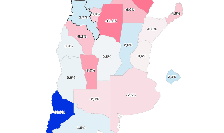 Qué se sabe del nivel real de actividad económica de las provincias ...