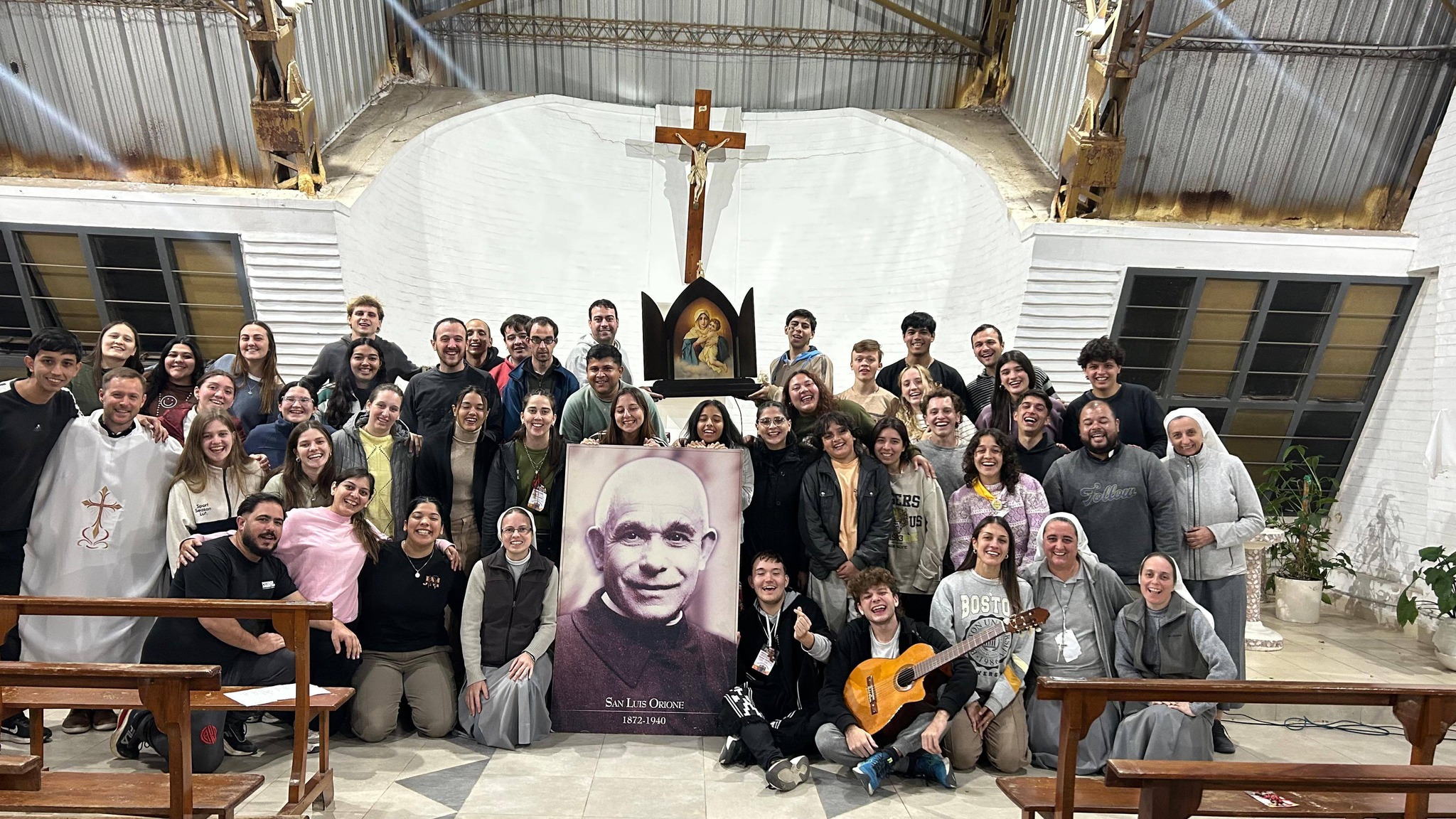 Nicanor Wetzel participó de una misión solidaria y religiosa en Rafaela