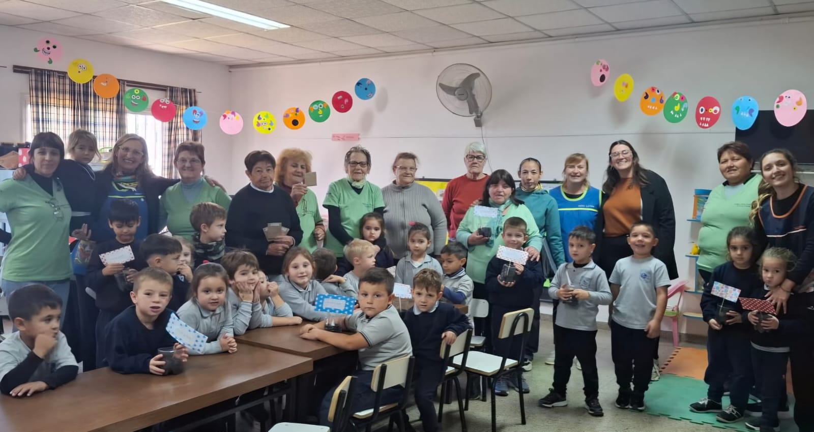 El proyecto “Pequeños Huerteros” comenzó con gran participación en el Jardín Santa María de los Ángeles