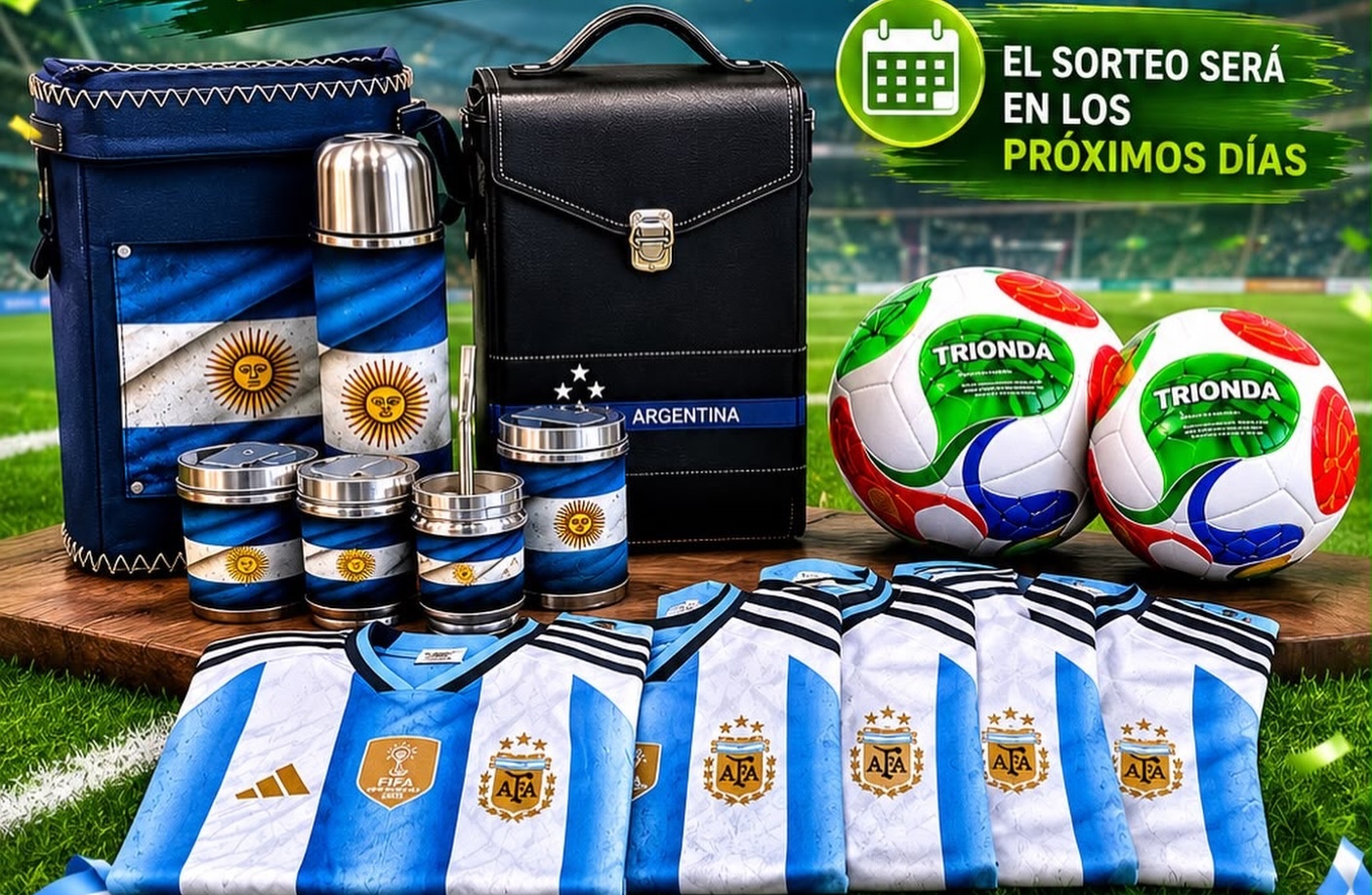 La Cooperativa Telefónica de María Juana sorteará camisetas y premios especiales por el Mundial