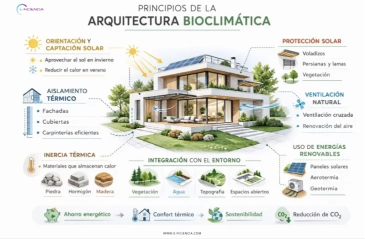 Cómo diseñar una casa más eficiente aprovechando el sol, el clima y la orientación