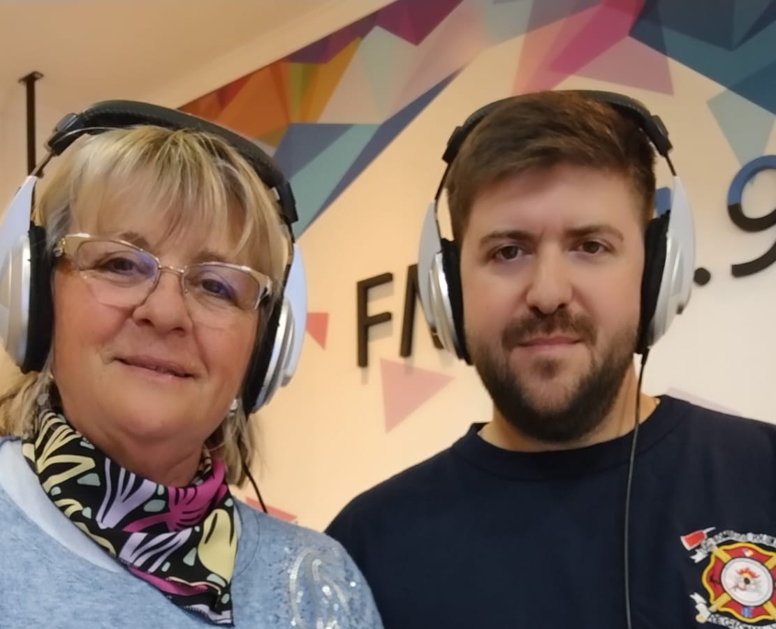 Lucas Ferrero contó en la radio cómo fue el curso regional de rescate vehicular